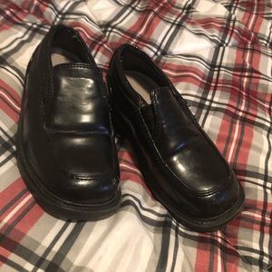 Little boys  black Deerstag loafer size 9